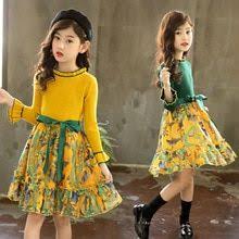 Dresses For Girls Long Sleeve Girls Dresses Bow Autumn Dresses For Kids Teenage Winter Casual Girls Clothing 6 8 12 Years En 2020 Con Imagenes Vestidos Para Ninas Vestidos De Princesa