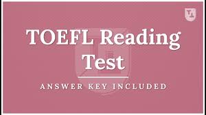 Maybe you would like to learn more about one of these? Toefl Reading Practice Test New Version Youtube