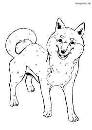 Ausmalbild Hund Kostenlos Malvorlage Hunde