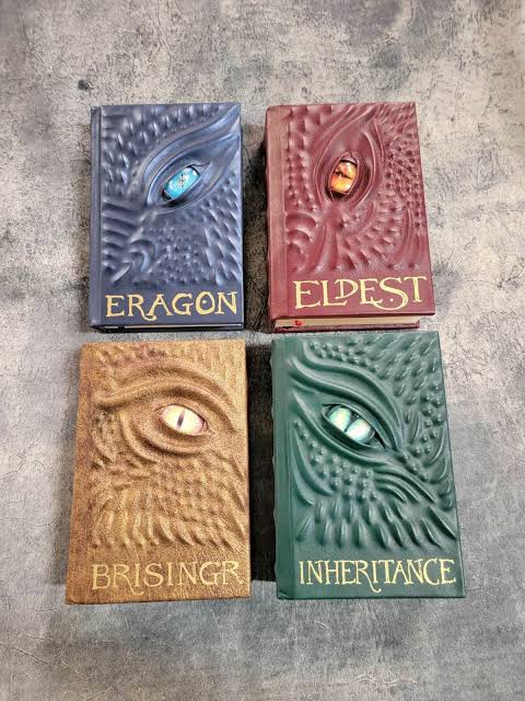 Inheritance Cycle Book Series - Leatherbound Rebound Books (Christopher  Paolini) - Geekify Inc