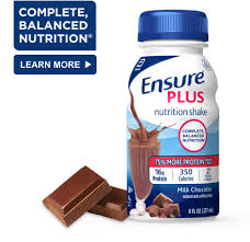 does ensure plus contain fat