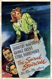 Jurors visit the staircase at michael's home. The Spiral Staircase 1946 Film Wikipedia