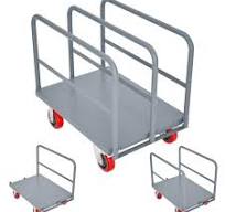 Heavy Duty Steel Panel Truck, Drywall Cart for Moving Tools, Panel,  Plywood, Lockable Casters, 2000 lbs. Load Capacity io-82 - The Home Depot