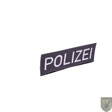 Md Textil Kennzeichnungs Patch Polizei Md Textil Info 9 95