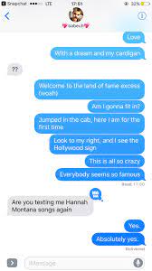 Work on letting your body express itself more naturally. Kenz On Twitter When Your Boyfriend Won T Pay Attention To You Text Him Party In The Usa Lyrics Line By Line Until He Does