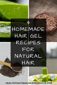 By chinwe of hair and health are you interested in mixing your own styling aid? 4 Homemade Hair Gel Recipes For Natural Hair
