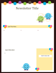 Maybe you would like to learn more about one of these? 50 Creative Preschool Newsletter Templates Tips á… Templatelab