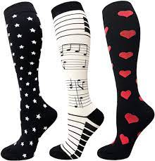 Compression Socks Women Men 20 30 Mmhg 3 6 Pairs Best Athletic Medical Running Flight Travel Pregnant Womens Compression Socks Socks Socks Women