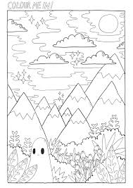 And today, this is the 1st photograph: A Nice Mountain Landscape For The Upcoming Colouring Book 3 Who Else Is Imagining All The Sweet Ways Th In 2021 Coloring Pages Cool Coloring Pages Cute Coloring Pages