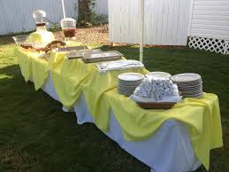 Outside Yellow Buffet Table Decoration Buffet Set Buffet Set Up Buffet Table Decor