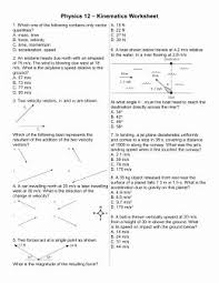 Kinematics Practice Problems Worksheet Luxury Physics 12 Projectile Motion Worksheet 2 In 2020 Proper Nouns Worksheet Super Teacher Worksheets Worksheets