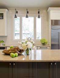 Taking the backsplash all the way up to the ceiling could be over powering depending on the type of tile you use, but it will cover up the imperfections on the wall. Kitchen Backsplash Goes Up To Ceiling Design Ideas