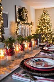 40 Beautiful Indoor Christmas Decorating Ideas Diy Christmas Table Christmas Dining Table Classy Christmas