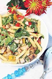 This blog is all about my love of food, cooking, baking, and running. Grilled Chicken Pasta Salad With Balsamic Dressing 2 Cookin Mamas
