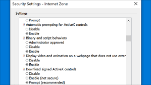 Esta versión debería de ser suficiente para poder . Usar Controles Activex En Internet Explorer 11