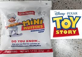 The toy story movies logo uses a custom lettering for toy and the font gill sans bold for story story. These Muffins Use The Same Font As The Toy Story Logo Mildlyinteresting