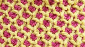 learn how to crochet the tunisian honeycomb stitch in two