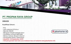 Lowongan kerja bank, bumn, cpns dan seluruh perusahaan yang ada di indonesia oktober 2020. Loker Driver Di Pt Propan Raya Tasikmalaya Terbaru 2019 Dokter Andalan