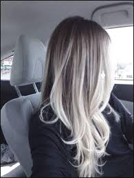 Black And Platinum Blonde Ombre Hair Platinum Blonde Balayage Hair Pinterest Haar Balayage Blonde Haar Hair Ombre Pinterest Pl Blonde Hair With Highlights