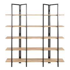 Maisons du monde is a french furniture and home decor company founded in brest in 1996 by xavier marie. Etagere Indus En Metal Noir Et Manguier Stoke Maisons Du Monde