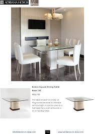 Br06 100 Bolero Dining Table Dining Room Small Dining Table Dining Table Bases