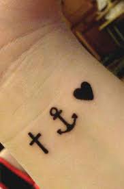 Faith tattoos are very popular for the meaning of faith in love to represent the unity they share with their partner. 90 Cool Faith Hope Love Tattoo Designs Body Art Guru