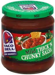 taco bell thick n chunky mild salsa