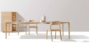 Add to favourites set of 2 stella dining chairs with chrome legs. Tak Extendable Table With Wood Leg For Wood Purists Team 7