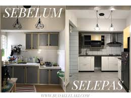 Susun atur sioca kos buat kabinet dapur rekabentuk sendiri. Kos Renovate Dapur Kecil