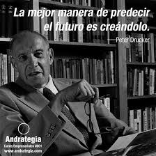 Unfortunately, too many people never get beyond good intentions. La Mejor Manera De Predecir El Futuro Es Creandolo Peter Drucker Cards Empresariales 001 Www Andrategia Com Peter Drucker Creative Economy Business Leader