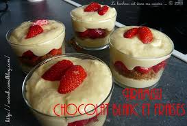 Tiramisu Chocolat Blanc Et Fraises Le Bonheur Est Dans Ma Cuisine