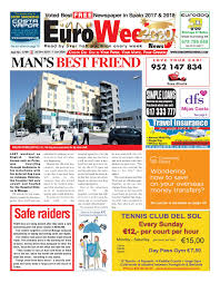 Instantly connect with local buyers and sellers on offerup! Euro Weekly News Costa Del Sol 26 December 2019 1 January 2020 Issue 1799 By Euro Weekly News Media S A Issuu