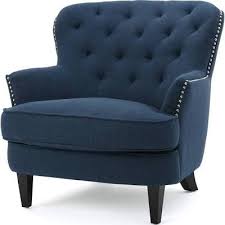 Navy Blue Oversized Chair Tufted Club Chairs Club Chairs Chairs Repurposed