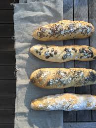 Baguettes Aux Pavot Sesame Lin Et Graines De Tournesol Recette Thermomix Thermomix Recette Cuisine Recette