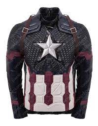 Avengers Endgame Captain America Jacket Avengers Endgame Jacket Captain America Jacket Captain America Leather Jacket Leather Jacket Men