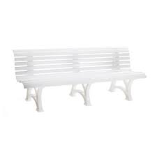 Maybe you would like to learn more about one of these? Plastic Park Bench White Benches From Bigdug Uk
