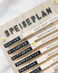 Diy organisationhacks für deinen haushalt: Wochenplaner Speiseplan Essensplan Plus 49 Rezeptideen Fur Die Ganze Familie Fraulein Essen Planer Kulinarische Geschenke Selbst Zubereiten Menuplanung
