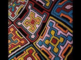 Weitere ideen zu häkeln muster, häkelquadrat, decke häkeln. Square And Ripple Blanket Hakeln Granny Square Decke Anleitung Diy Youtube