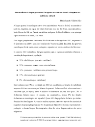 Esto es la traducción de la palabra guaraní a más de 80 varios idiomas. A Sobrevivencia Da Lingua Guarani No Paraguai E Na America Do Sul America Do Sul Argentina