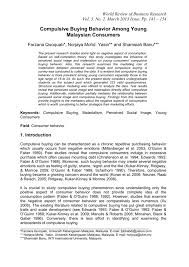 We did not find results for: Compulsive Buying Behavior Among Young Malaysian Consumers