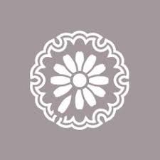 01月10日の花個紋は陰雪輪菊 個意ことば 初恋 こんなひと 夢見る心を持った 子どものように純粋な人 花 家紋 和 デザイン
