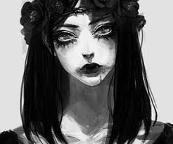Creepy Scary Horror Anime By Jennifer Lovejohnson 5 On We Heart It Creepy Art Art Girl Art