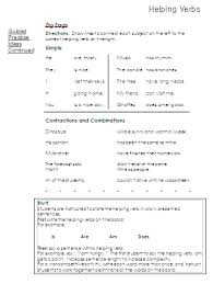 In this helping verbs worksheet, students have to read each sentence carefully. Helping Verbs Word Lists Activities Worksheets And More Free Language Stuff
