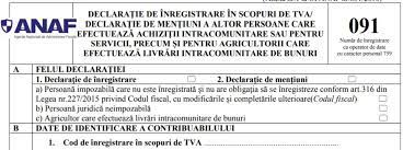 Opanaf 1888 2019 Aprobarea Unor Formulare De Inregistrare Anulare A Inregistrarii In Scopuri De Tva