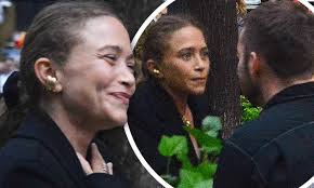 Mary-Kate Olsen, 34, enjoys a beer with a pal three months after  contentious divorce