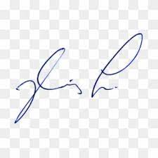 Transparent Blue Signature Blue Signature Hd Png Download Signature Transparent Png
