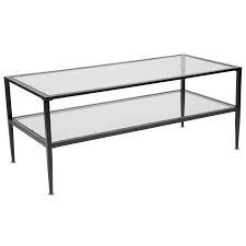 Flash Furniture Newport Collection Glass Coffee Table With Black Metal Frame Walmart Com Coffee Table Black Coffee Tables Metal Coffee Table