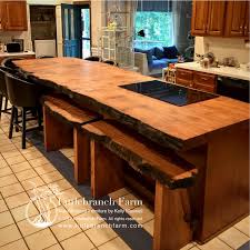 Natural Wood Countertops Live Edge Wood Slabs Littlebranch Farm Wood Countertops Kitchen Wood Countertops Replacing Kitchen Countertops