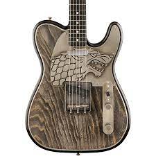 Beach rugby, guitars, drums and a whisky distillery. Fender Custom Shop Sigil Collection Game Of Thrones House Stark Telecaster Guitar Center