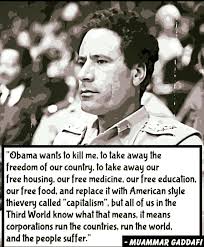 Gaddafi's father has died while him, his wife and his mother were still living in a tent. Gadafi Twitter Search